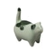 thumbnail image 5 of Miniaturas de cerámica para mascotas de Kung Fu, accesorios de regalo, esculturas de gato, adornos para el salón de té, el hogar, el escritorio de un Verde, 5 of 5