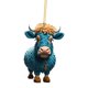 thumbnail image 5 of Decoraciones Para árboles De Navidad De Vaca Accesorios De Fotos Para El Hogar Sala De Estar Colgantes Para Autos De Vacas Estilo I, 5 of 5