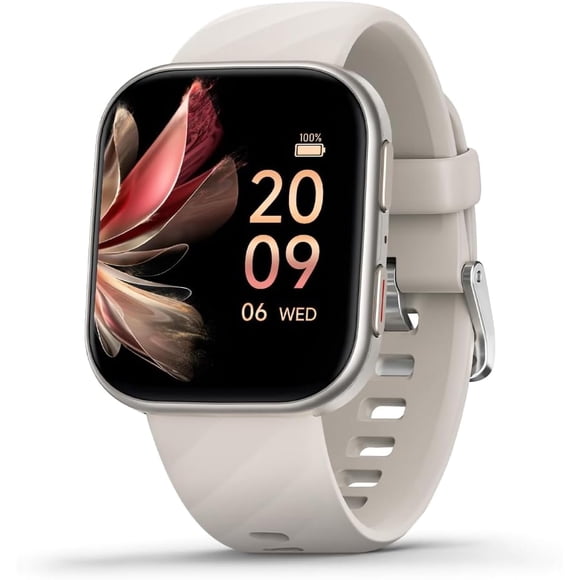 Smartwatch FITVII Rastreador de Salud con Llamadas por Bluetooth IP67