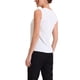 thumbnail image 3 of INSPIRE CHIC Blusa sin mangas de gasa con cuello en V para oficina de mujer S Blanco, 3 of 7