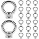 thumbnail image 1 of Tuerca de Ojo para Izado QWORK 3/8\" UNC Acero Inoxidable 316 - Pack de 20, 1 of 8