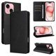thumbnail image 1 of Funda Cartera para iPhone 15 con Ranuras Tarjetas y Soporte - Protección Completa Negro, 1 of 5