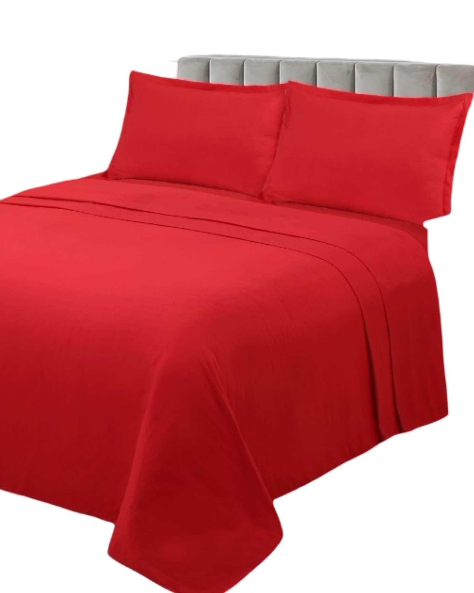 Teng Fei - Sábana De Genero King Rojo