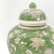 thumbnail image 3 of Tarro Galt International 30 cm Verde con Motivo Floral Chinoiserie, 3 of 7