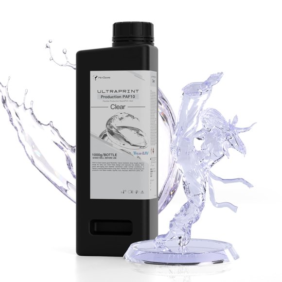 Resina para Impresora 3D Heygears PAF10 Transparente 1000 g