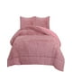 thumbnail image 1 of COBERTOR PELUDO CON CHIPORRO INVIERNO 2 PLAZAS Rosa, 1 of 3