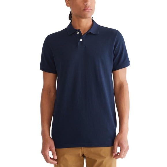 Polo AEROPOSTALE Aero Uniform de manga corta en azul marino oscuro