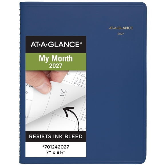 Agenda AT-A-GLANCE 18 cm x 22 cm Azul 2027