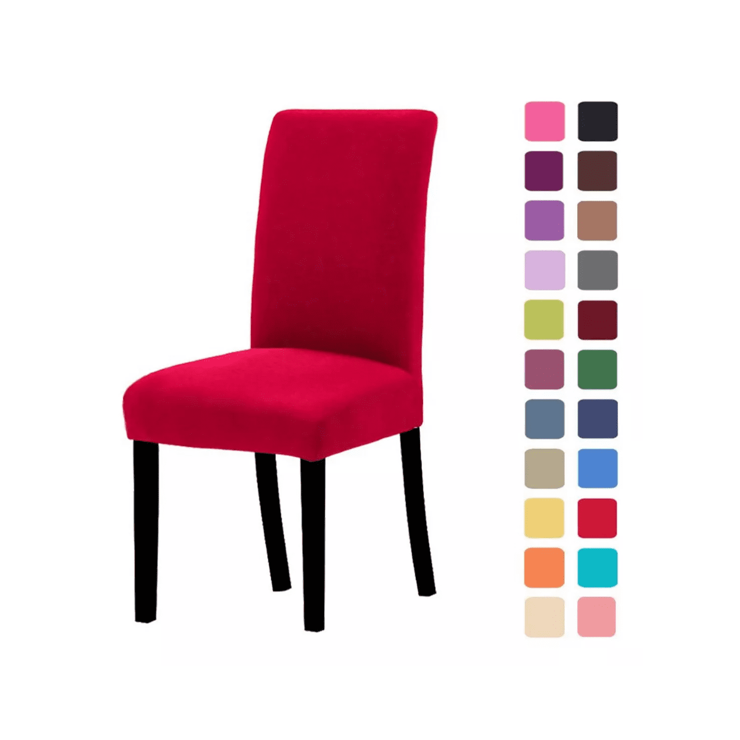Importclick - Pack 6 Fundas Elegantes Silla Comedor Colores