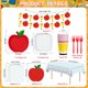thumbnail image 3 of Pack de Decoración para Fiesta Tema Escolar – 122 Piezas, 3 of 7