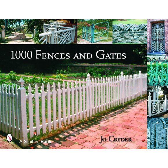 Libro SCHIFFER PUBLISHING LTD 1000 Cercas y Portones