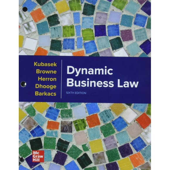 Libro McGraw-Hill Education Derecho Empresarial Dinámico