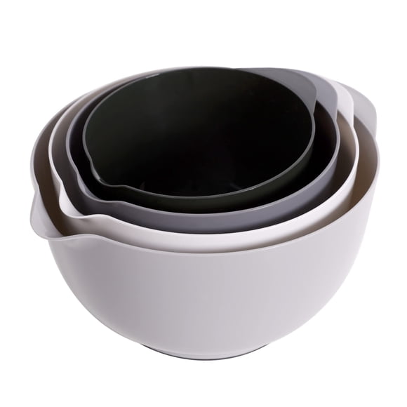 Juego de bowls para mezclar BoxedHome Classic, libre de BPA, apto para microondas