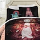 thumbnail image 5 of 3Pcs Bedding Set Cute Anime Bed Set Breathable Duvet Cover Set for Kids Teen Adult with 1 Quilt Cover 2 Pillow Shams Queen Size - 90x90 inches, 5 of 5