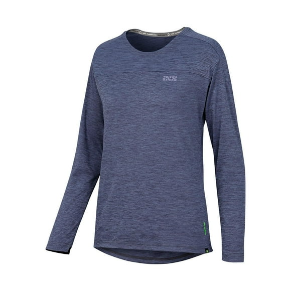 Jersey IXS Manga Larga Mujer Flow X Raisin S