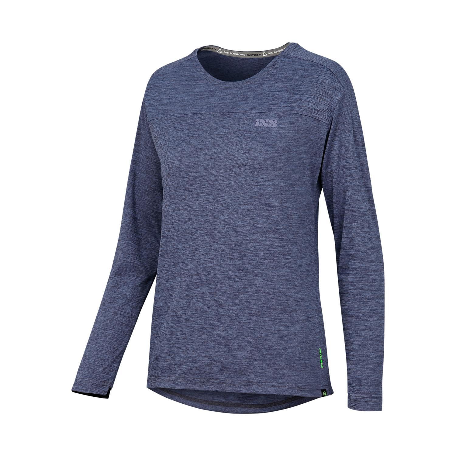 Jersey Ixs Manga Larga Mujer Flow X Raisin L