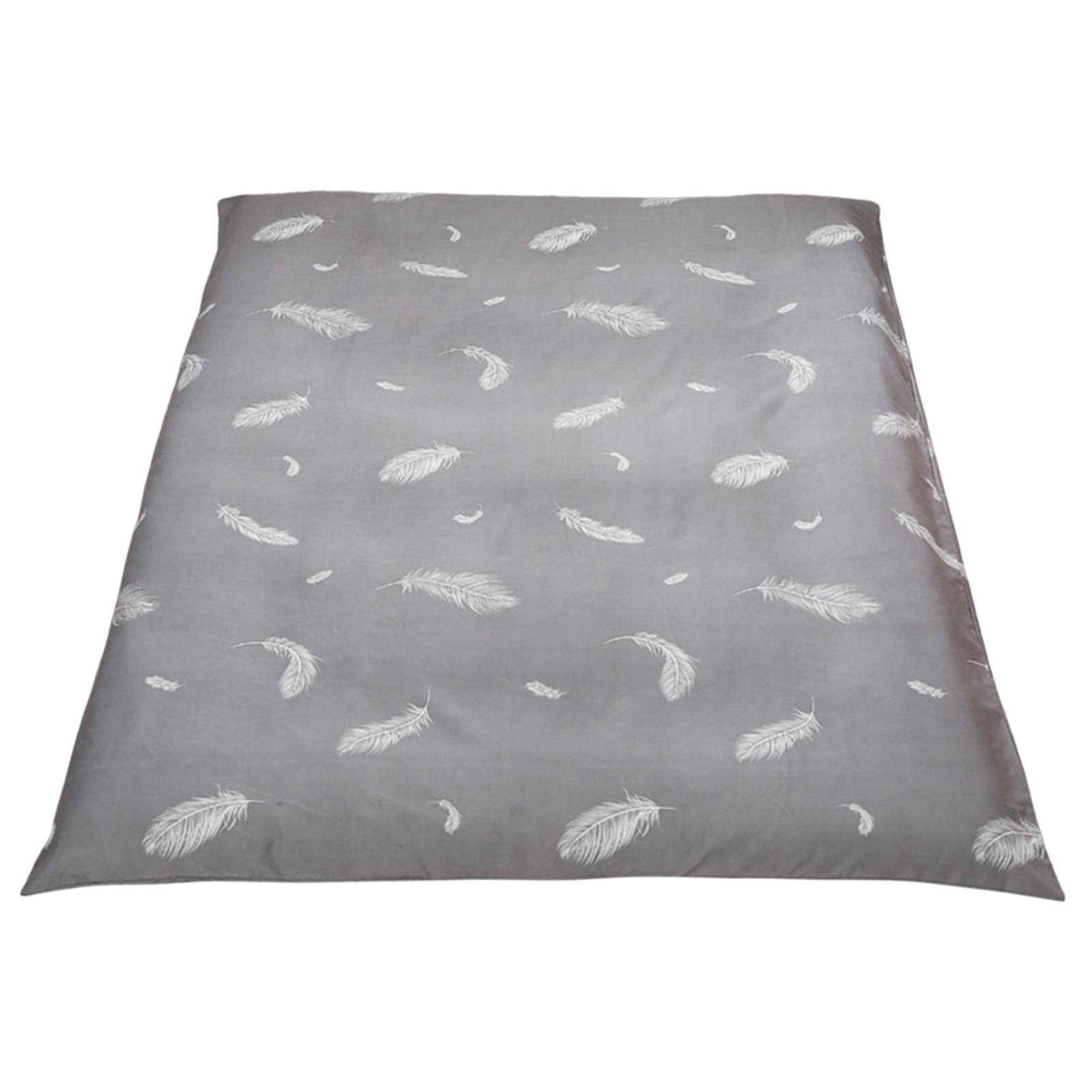 Magideal - Funda Para Colchoneta Para Dormir En El Suelo Tatami, Funda Completa, Colchón Antideslizante Con Cremallera, Cubrecolchón Para El Suelo, Extraíble Y L , Pluma 90x200cm