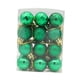 thumbnail image 5 of 24 adornos de bolas navideñas para colgar en el y celebraciones , Verde, 5 of 5
