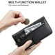 thumbnail image 3 of Funda con Cremallera para Samsung Galaxy A12 5G, Carcasa Cartera de Cuero PU con Soporte y Tarjetero, 3 of 5