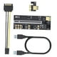 thumbnail image 2 of Tarjeta Adaptadora PCIe Riser 1x A 16x Tarjeta Gráfica Multiplicadora Para Computadora Negro, 2 of 5