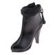 thumbnail image 4 of 1/6 Zapatos De Tacones Altos Botines Para Cuerpo De Figura De Acción Femenina De 12 '' Negro, 4 of 5