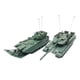 thumbnail image 2 of Carro con orugas a escala 2x1/72, modelo de carro con tanque, rompecabezas, tanque blindado, juguete para adultos y niños, exhibición de decoración de, 2 of 5