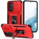 thumbnail image 1 of Funda Armada para Samsung Galaxy A54 5G con Tapa Deslizante y Soporte Magnético Giratorio Rojo, 1 of 5