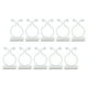 thumbnail image 3 of 10x Clip de pared de escalada de plantas Vines Tracción Soporte invisible Fijador de plantas Clips de fijación de pared de escalada para decoraciones , Blanco L, 3 of 5