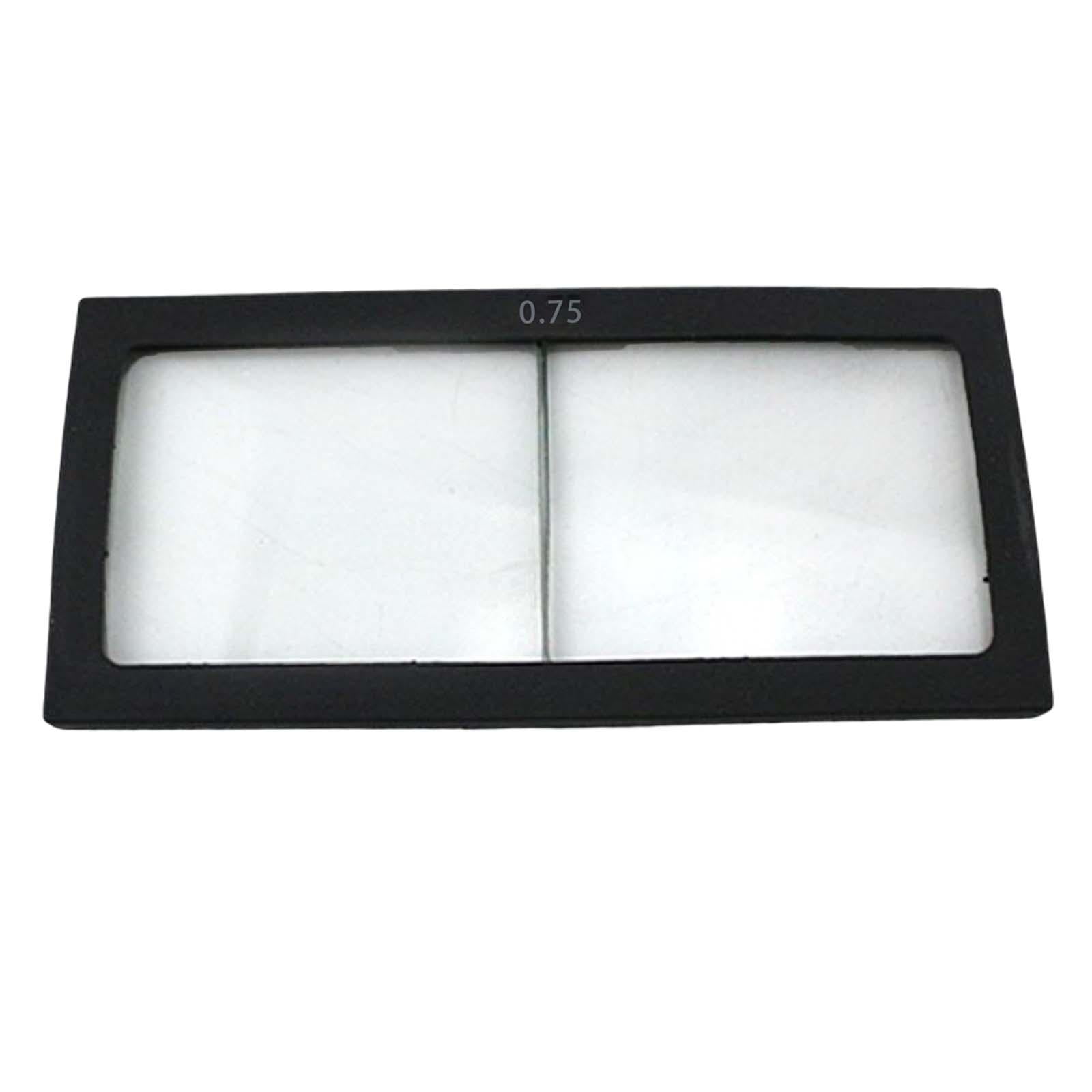 Magideal - Accesorio De Lente De Soldadura Fácil De Instalar Cubierta De Soldadura De Protección Ocular Reemplazo De Soldadura Antideslumbrante Soldadura 0.75