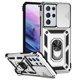 thumbnail image 1 of Estuche GANGXUN para Samsung Galaxy S21 Ultra, soporte giratorio 360°, estilo mecánico y magnético, 1 of 5