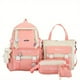thumbnail image 3 of 4-Piece Simple & Stylish Backpack Set - Perfect for School & Everyday Use!, 3 of 5