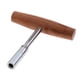 thumbnail image 1 of Herramienta De Afinación De Piano Profesional Llave Inglesa En Forma De T Con Mango De Madera, 1 of 2