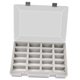 thumbnail image 2 of Estuche De Almacenamiento Para Modelos De Coches A Escala 1/64 Con 20 Compartimentos, Protector, Resistente Y Portátil, Color Gris, 2 of 5