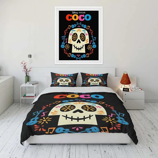 Coco Bedding Sets Cartoon Boy Miguel Duvet Cover Girls Boys Single Twin For Bed Beautiful Holiday Gifts Bed Sheets