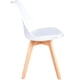 thumbnail image 3 of Silla De Comedor Tulip Blanco Madera, 3 of 8