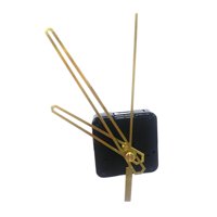 Bothyi - Mecanismo De Movimiento De Reloj De Cuarzo De Pared Diy Para Reloj Artesanal De Punto De Cruz Mano Dorada Resistente