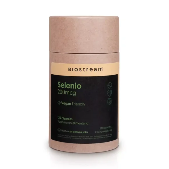Selenio 200mcg - 120 Caps | Biostream