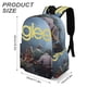 thumbnail image 3 of Glee Fox-theme Backpack, Campus style schoolbag Bookbag with Adjustable Shoulder Straps And Large Zip Compartment, Unisex Travel Bags.42x30x15cm, 3 of 6