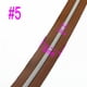 thumbnail image 2 of Bobina de nailon Zipper Leekayer #5, color plateado metalizado, 10 m, con 25 deslizadores, 2 of 8