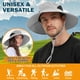 thumbnail image 2 of Sombrero EINSKEY de ala ancha UPF 50+, protección UV, impermeable, 2 of 8