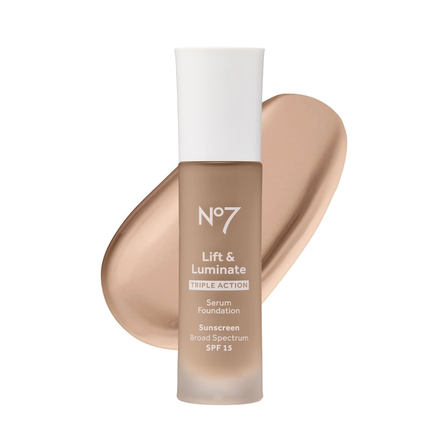 Base De Maquillaje Líquida No7 Lift & Luminate De Triple Acción, 30 Ml