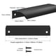 thumbnail image 5 of Tirador Para Gabinete De Aluminio Negro De 200 Mm, 5 of 8