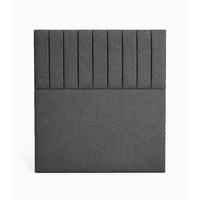 Lore - Respaldo 1 Plaza Gris Plomo /Lino Premium | Estilo Elegante