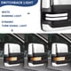 thumbnail image 2 of Espejos de remolque Sanooer para Chevy Silverado y GMC Sierra, acabado cromado, 2 of 8