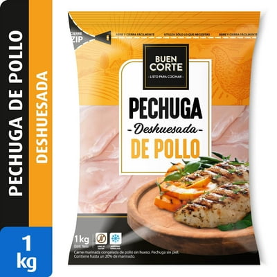 Pollo Pechuga Deshuesada Congelada 1 Kg El Buen Corte
