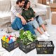 thumbnail image 5 of Paquete de 3 Cajas Plegables CONLI 34L Negro, 5 of 6