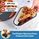 thumbnail image 2 of Recipiente reutilizable para pizza Pack con 5 bandejas, color blanco, 2 of 9