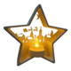 thumbnail image 1 of Portavelas LED Estrella Navideña, 1 of 2
