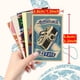 thumbnail image 2 of Paquete de pegatinas con póster retro, estética vintage, 50 unidades, impermeables, 2 of 2