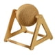 thumbnail image 2 of Pelota Rascadora Con Base De Madera Estable Para Mascotas, Juguete Rascador Para Chinchillas Y Gatos (20 X 23 X 26,5 Cm), 2 of 5